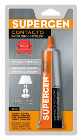 PEGAMENTO SUPERGEN 20ML CONTACTO INCOLORO | 24 UNIDADES | (TESA TAPE, S,A,)